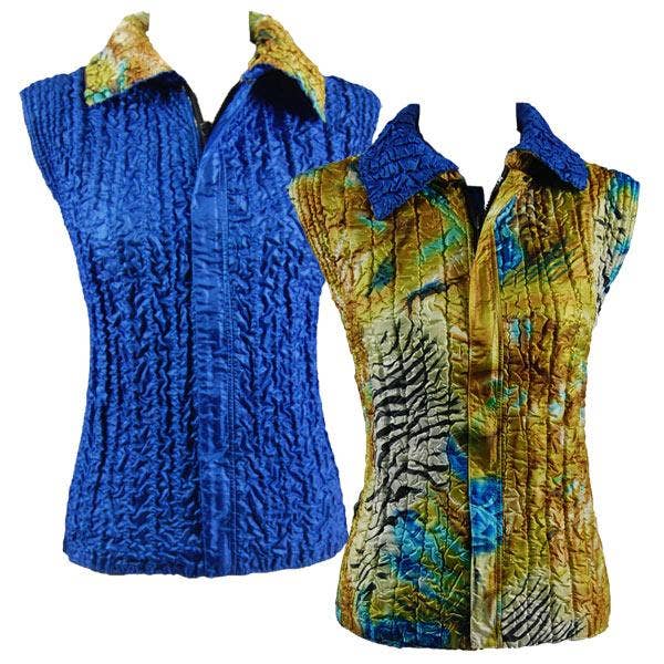 The Magic Scarf Company - Wholesale Outerwear Vest - Women's - 4537 - Quilted Reversible Vests6