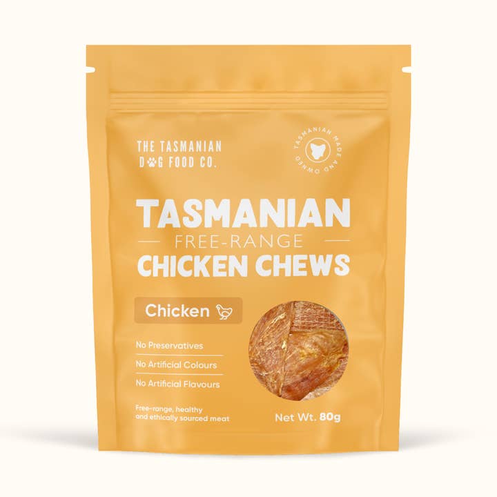 The Tasmanian Dog Food Co. - Vendita all'ingrosso Snack - Cani - Dolcetti di pollo ruspanti della Tasmania0