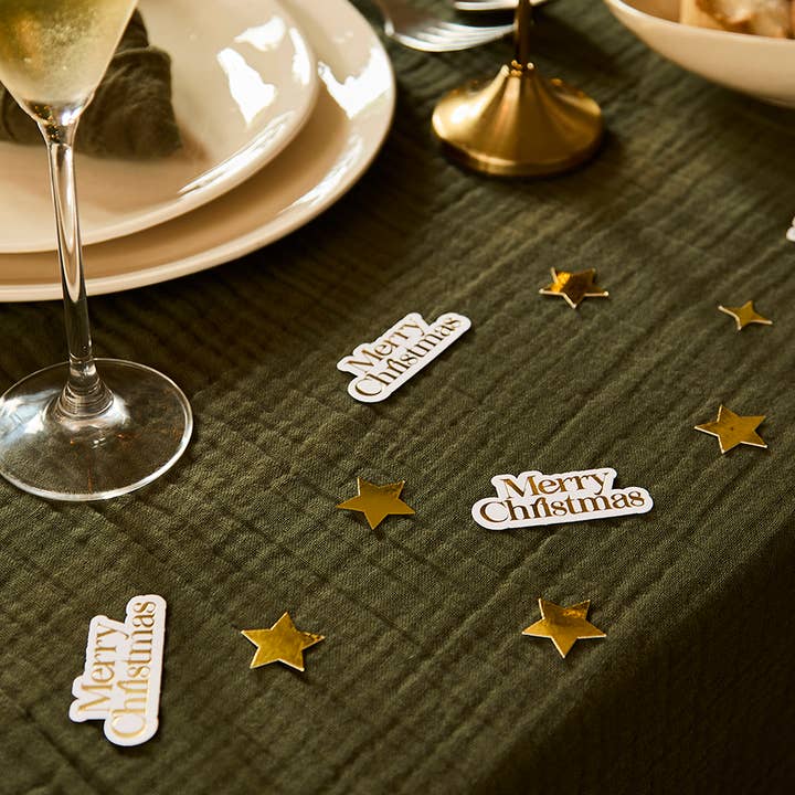 Merry Christmas Table Scatter 10g for wholesale by Hootyballoo by Club Green