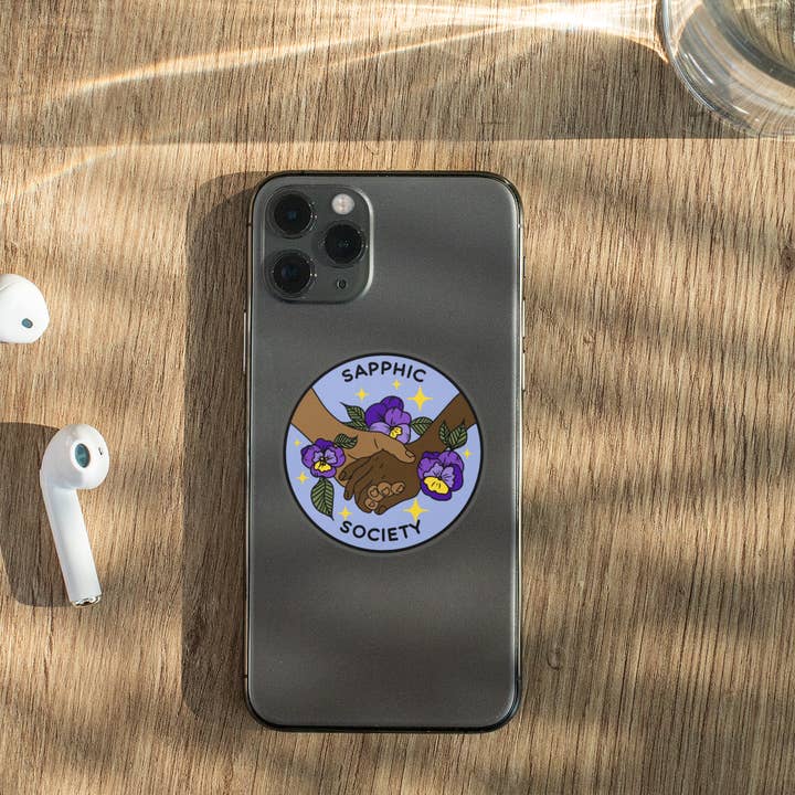 Luck and Lavender Studio - Wholesale Sticker - Sapphic Society Sticker6