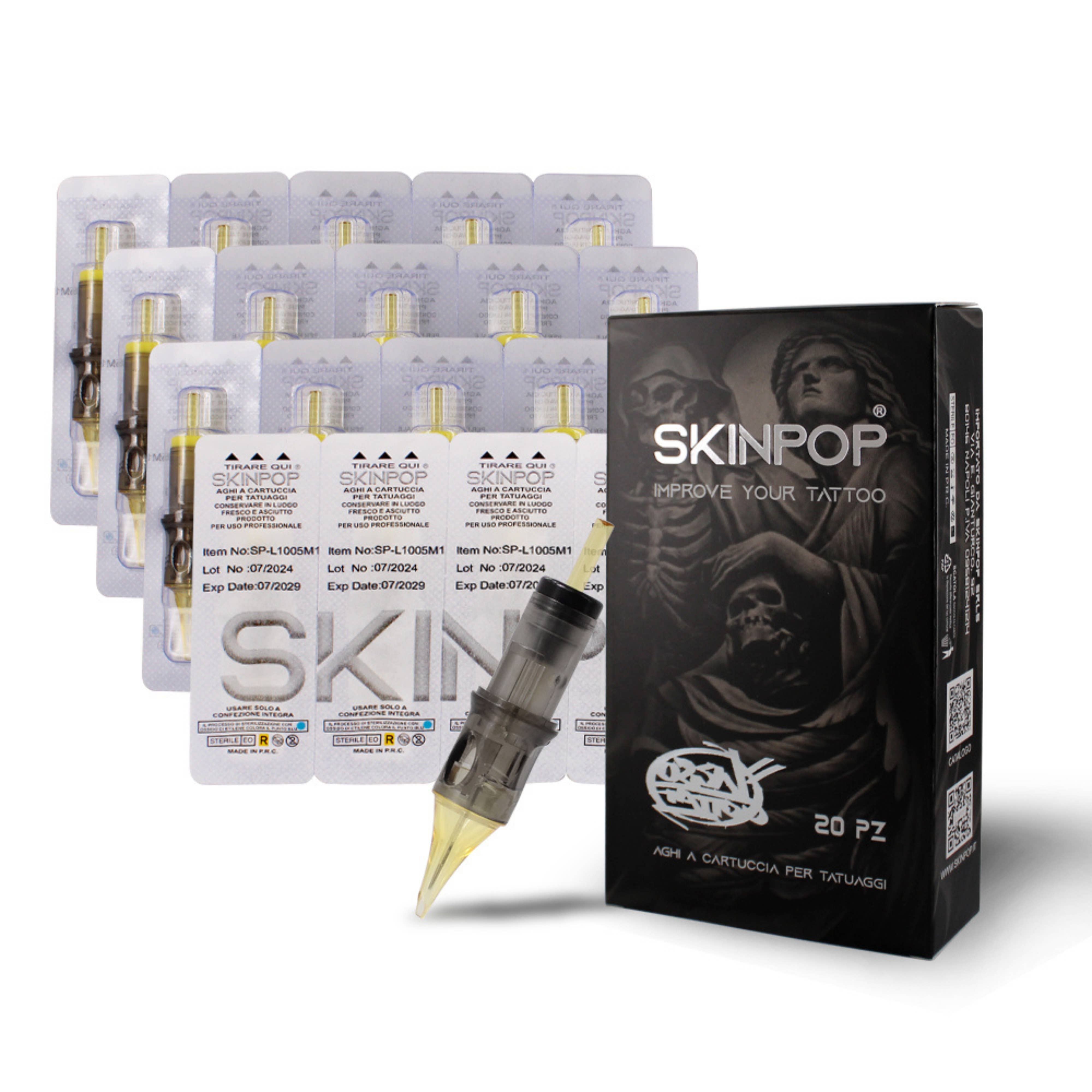 SKINPOP - Wholesale Temporary Tattoo - SKINPOP OZON CARTRIDGES FOR REALISTIC TATTOOS3