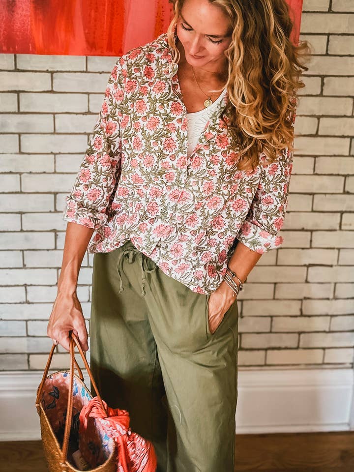 Camicia Good Boyfriend - Darlington Floral per la vendita all'ingrosso da parte di and for Good
