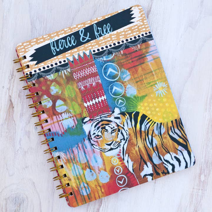 Jessica Swift - Wholesale Journal/Diary - Fierce + Free Spiral Journal