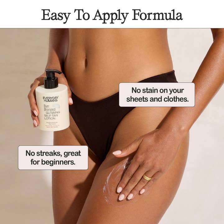 Everyday Humans - Wholesale Self-Tanner - Sun Bronzed Glowing Gradual Self-Tan Lotion For Body5