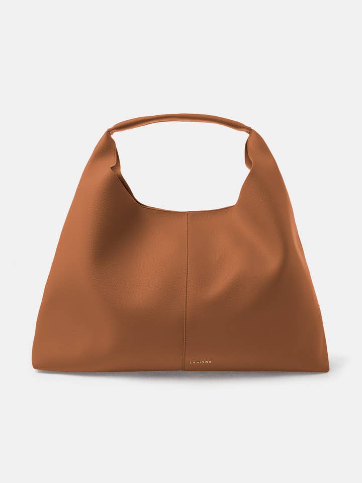 Plain Faux Leather Bag (483798-18) for wholesale by Lanidor