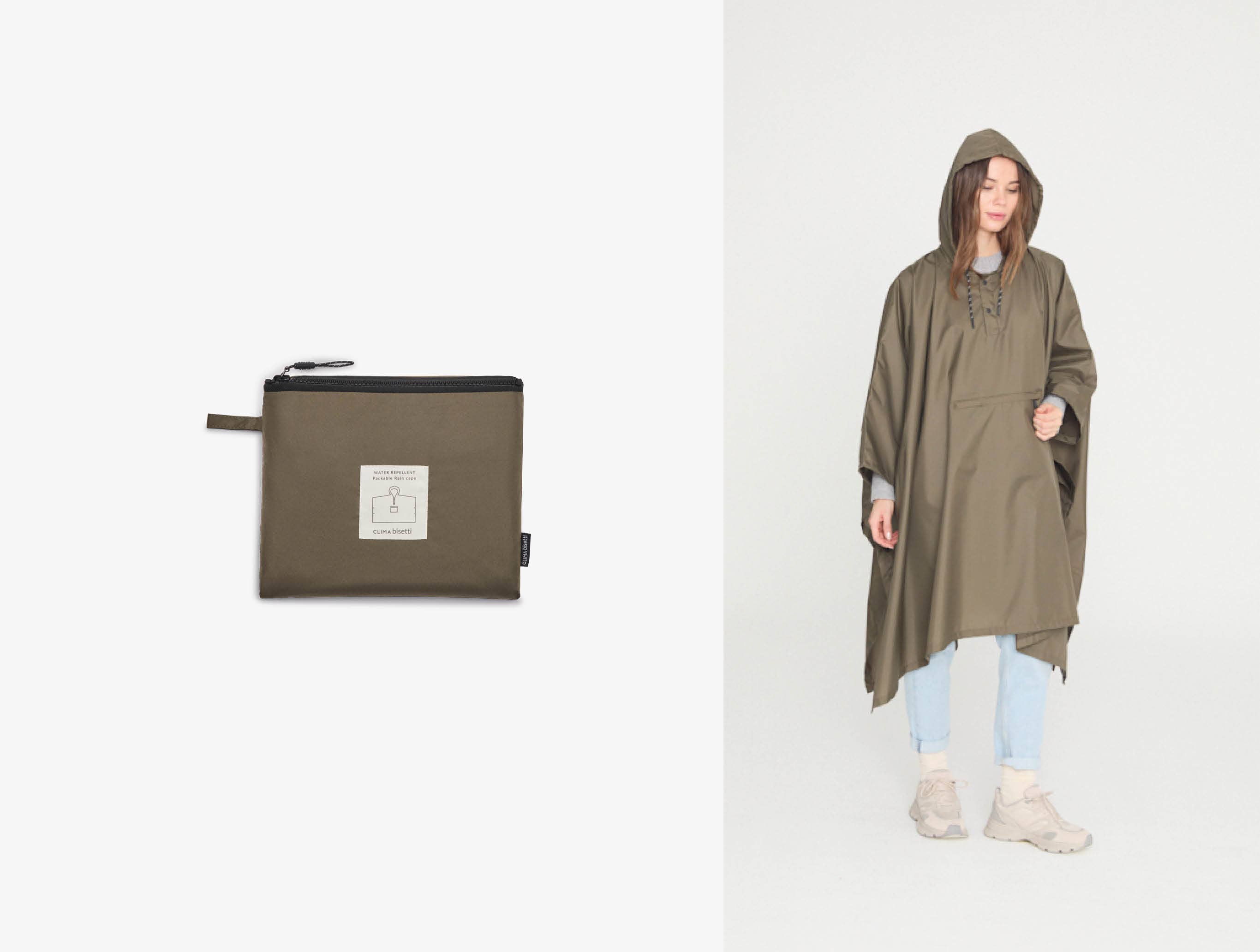 Clima Umbrellas - Wholesale Poncho - Unisex - Auto-Folding Multi-Purpose Waterproof Poncho. Recycled Polyester4