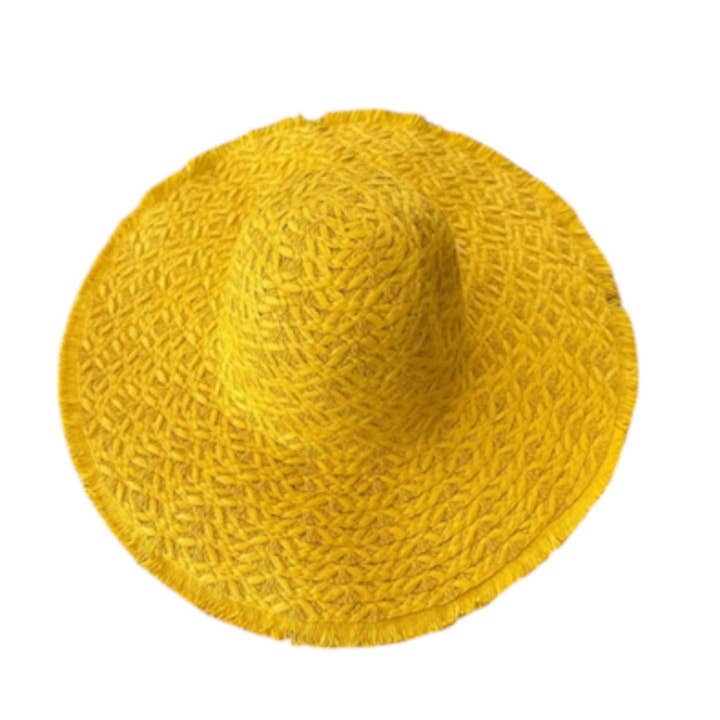Portia Hat - Wholesale Straw Hat - Women's - Wide Brim Sun Hat – Effortless Elegance & Sun Protection!
