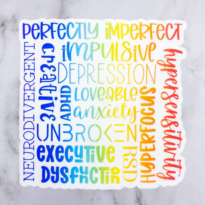 Neurodivergerande klistermärke för wholesale av MaMarie & Co.