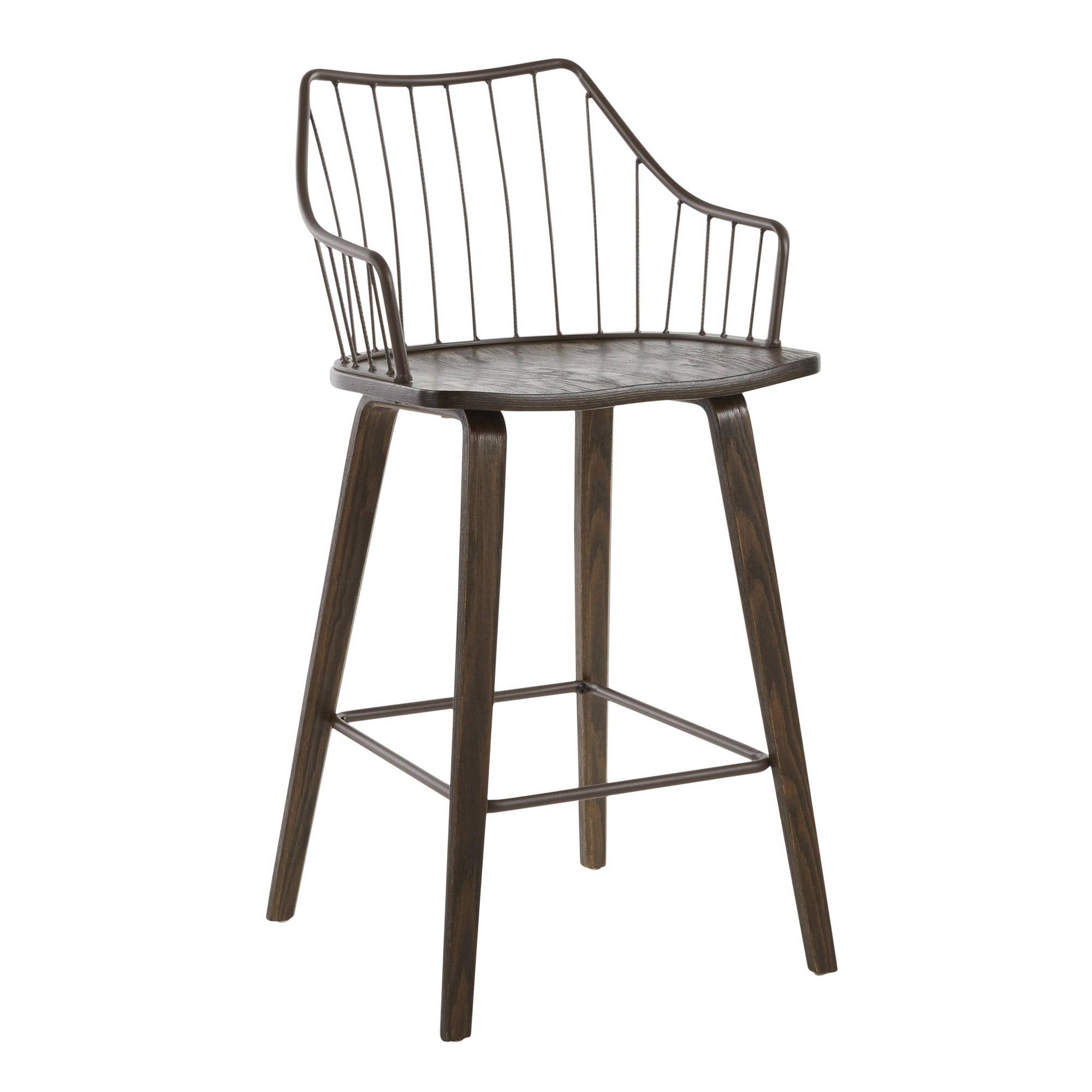 LumiSource and Grandview Gallery - Wholesale Stool - Winston 26" Fixed-height Counter Stool4