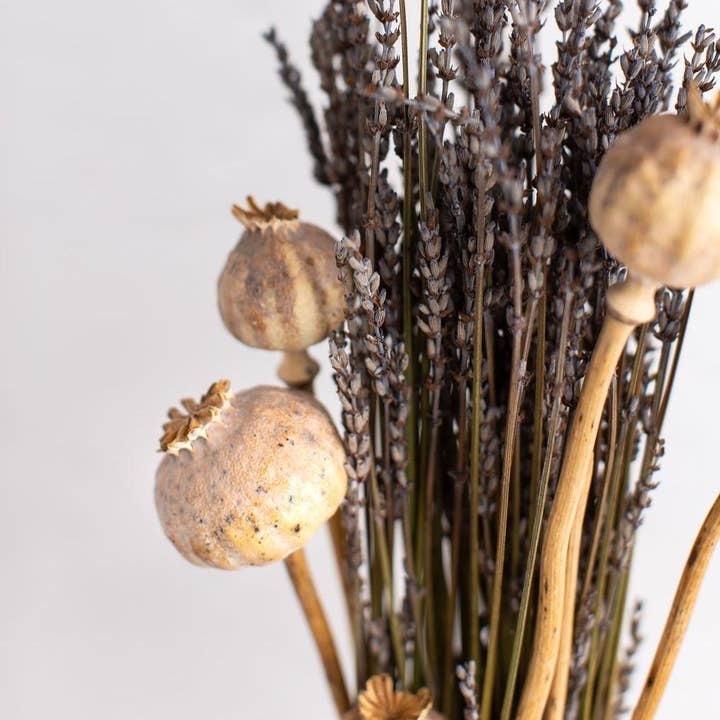 Dried Flower Letterbox Bouquet for wholesale by Veganbunny ltd