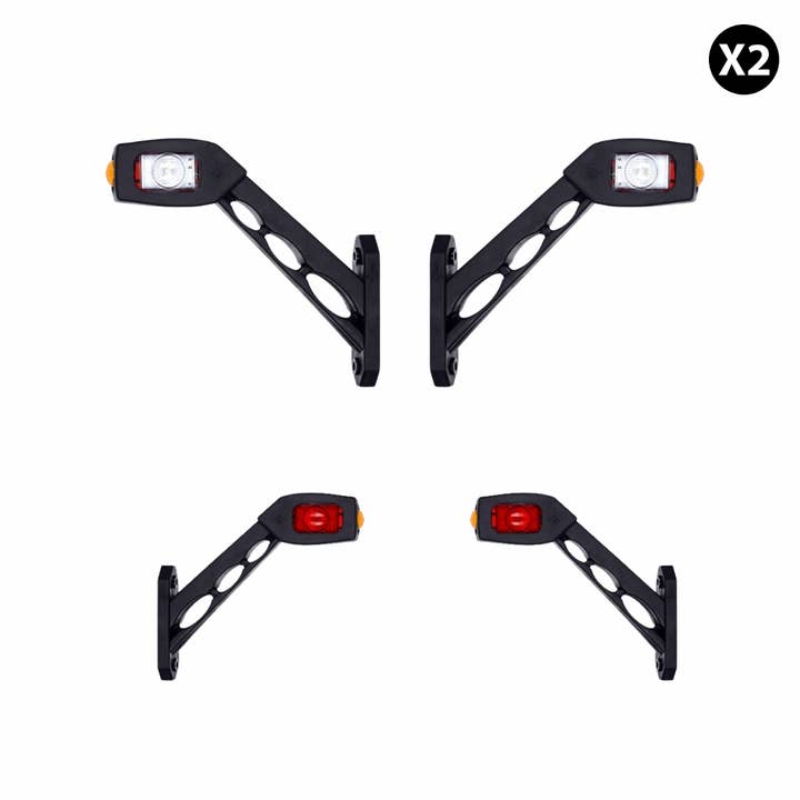 Triple Function LED Extended Side Arm Outline Marker Light Set LD 518 for wholesale by RoadLites