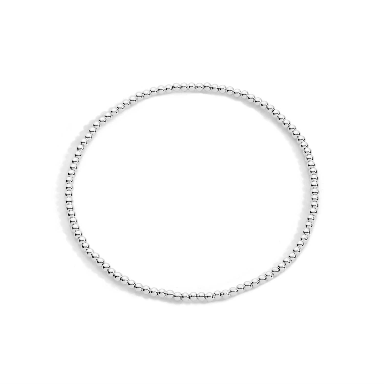 Tatiana M Designs - Wholesale Beaded Bracelet - Sterling Silver Stretch Bracelet - 5 Bead Sizes0