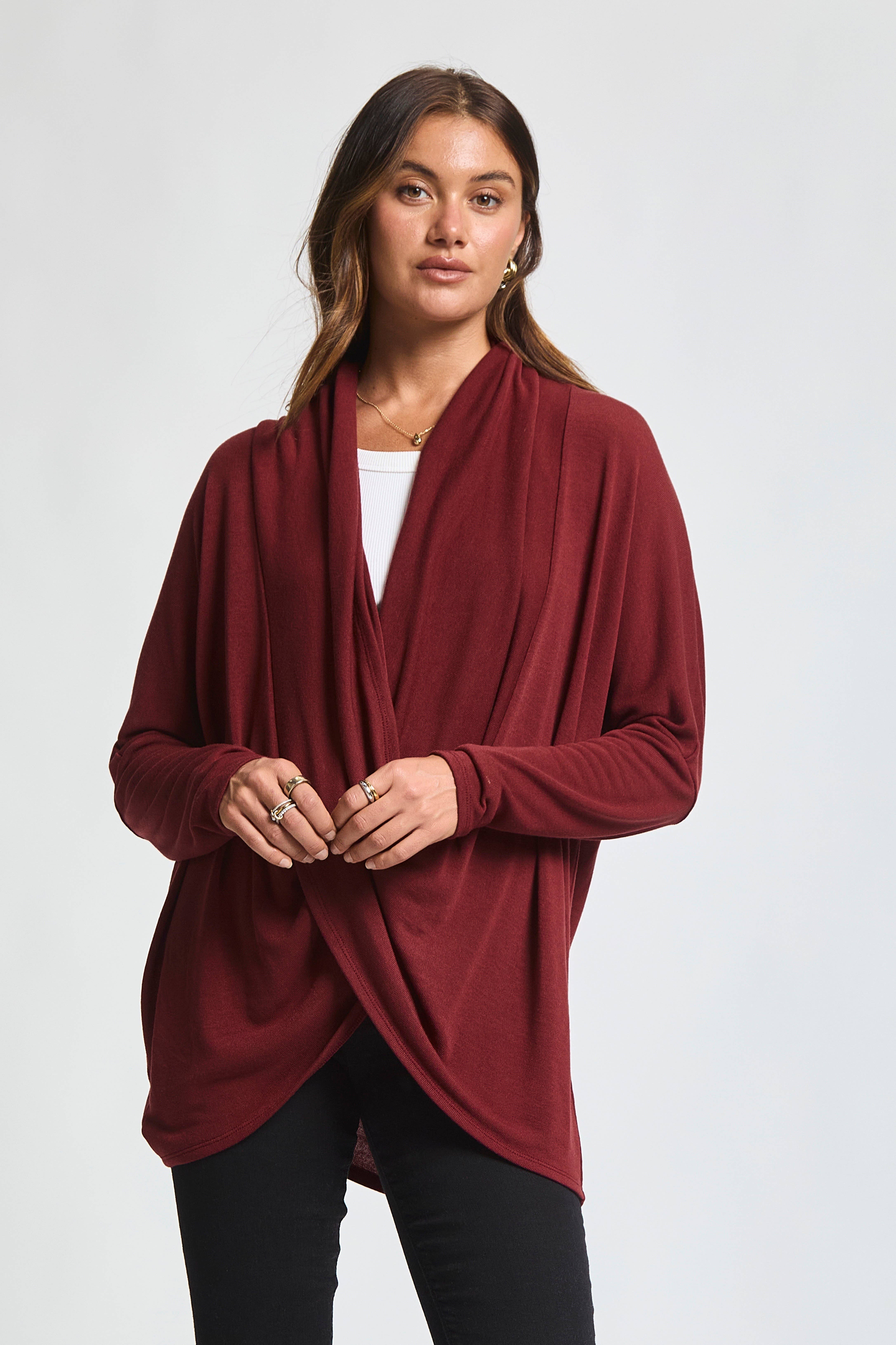 Dear Scarlett - Wholesale Tunic - Women's - Soft Drape Hacci Wrap12