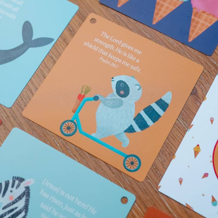 Tiny Theologians - Venta al por mayor Tarjetas de aprendizaje - Niños y bebés - Mis Primeros Versículos de la Biblia6