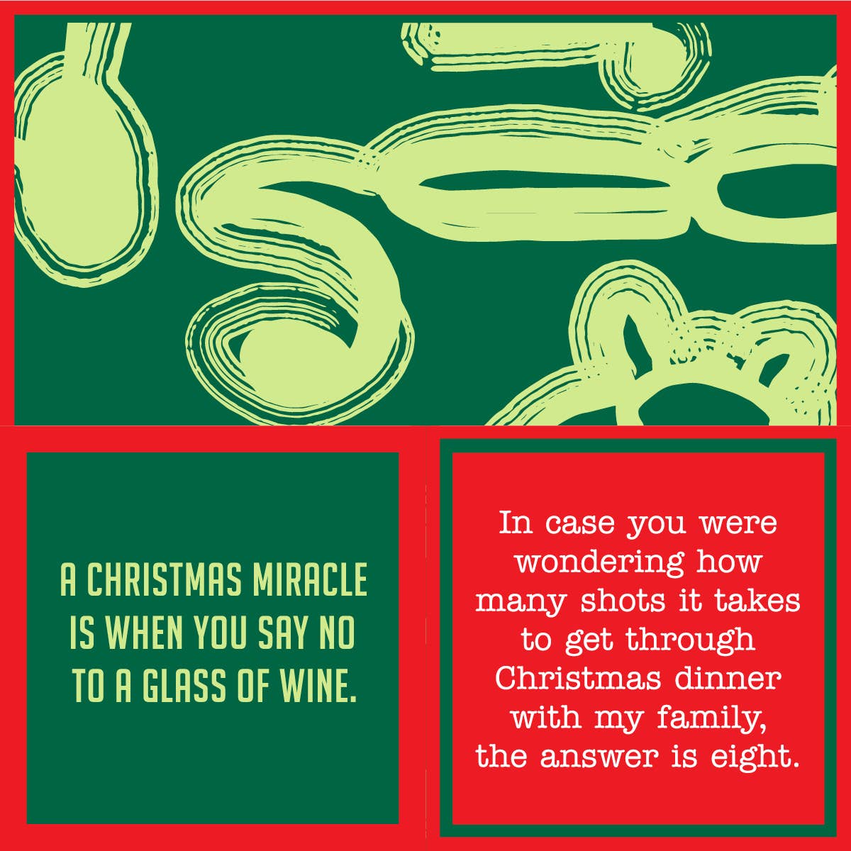 Drinks on Me - Vendita all'ingrosso Tovagliolo monouso - TOVAGLIOLI NATALE Shots | Regalo Divertente per Feste | Tovagliolo da Cocktail0