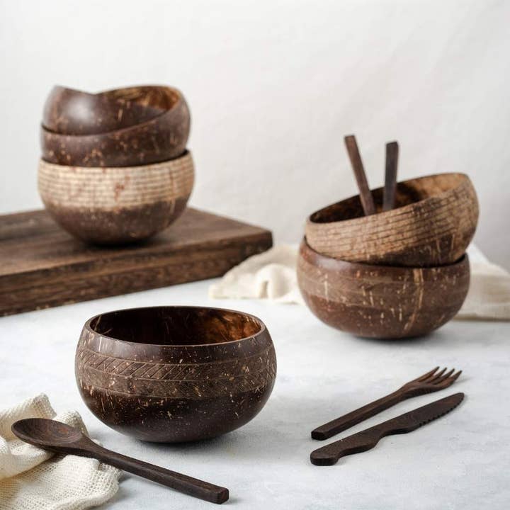 Jungle Culture - Wholesale Bowl - Coconut Bowls Christmas Gift Bundle (Multi-Buy Savings)