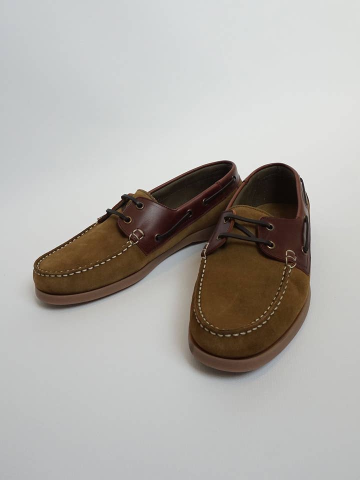 Náutico Ante Kaki for wholesale by The Hundred Shoes