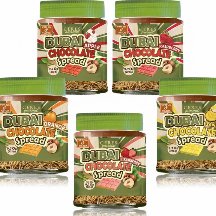 Dubai Chocolate Spread with Real Freeze-Dried Fruit Chunks – 9.7 oz and other Purchase Wholesale nuts online. Free Returns & Net 60 Terms on Faire trending on Faire.