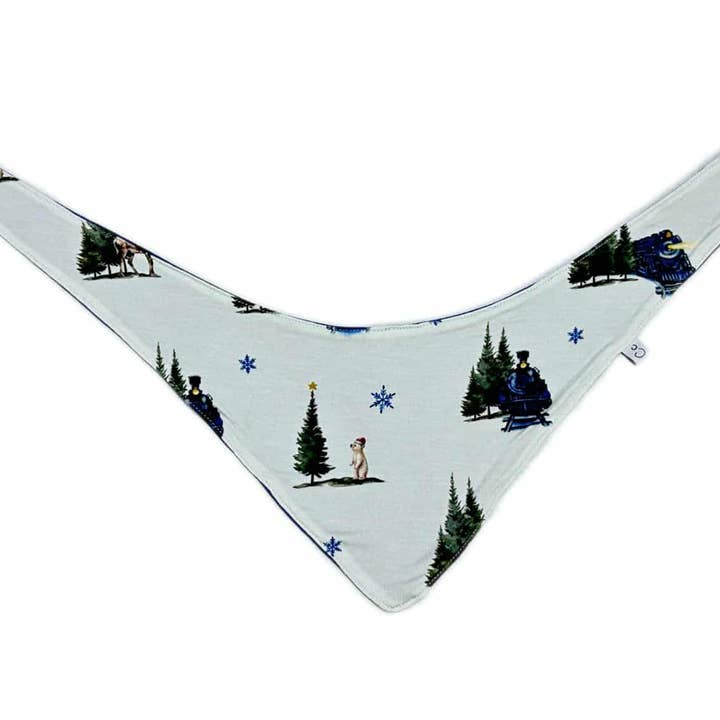 Pañuelo para perros North Pole Express para venta al por mayor de Castles and Coasters