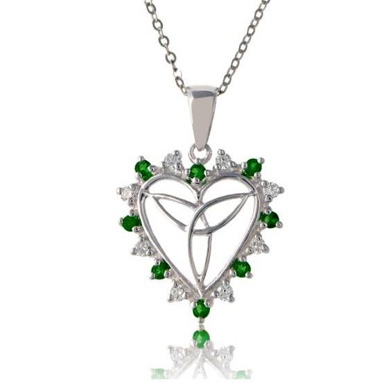 Irish Love Knot Hjärta hänge för wholesale av The Irish Jewelry Company