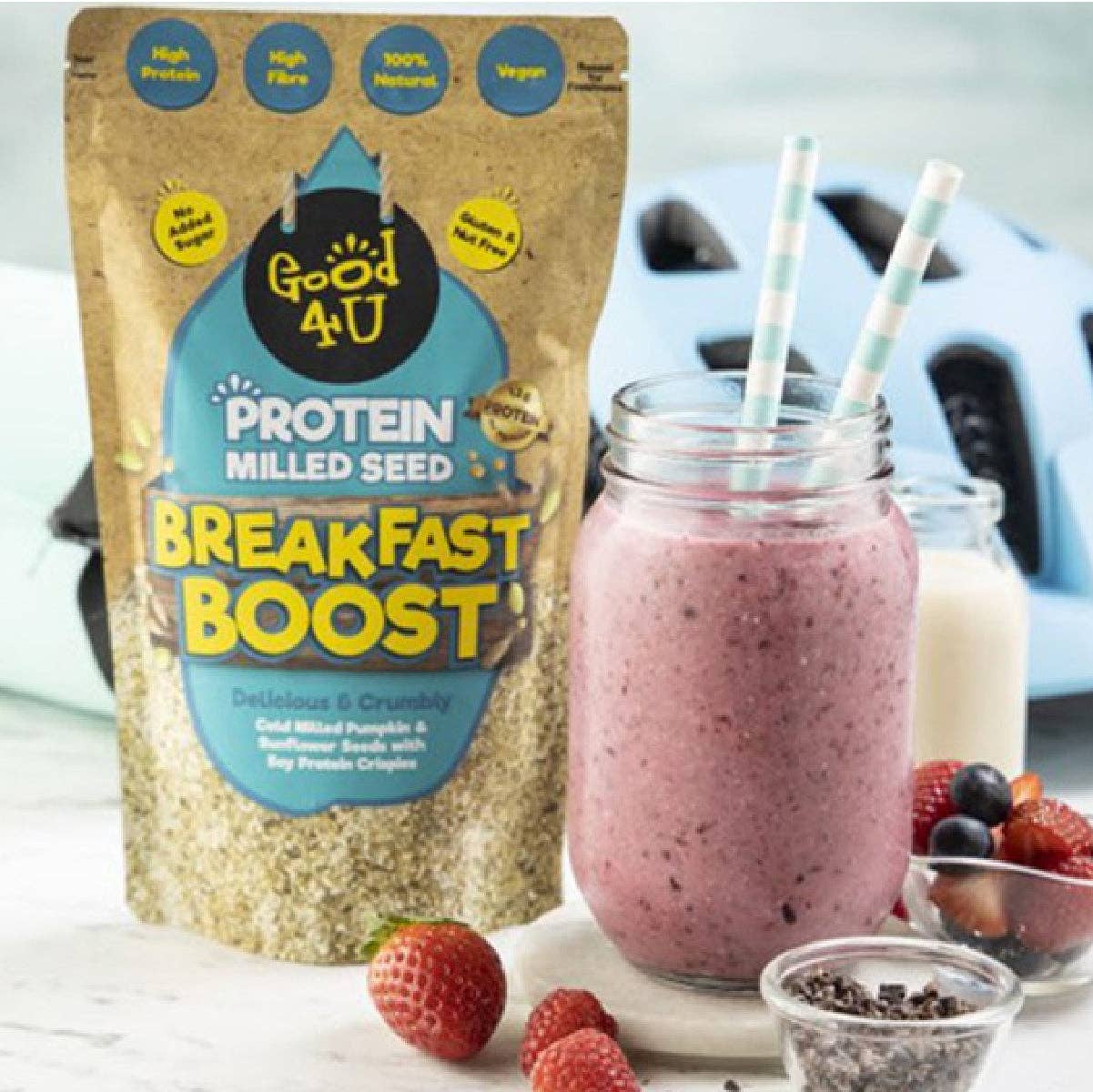 Good4U – Proteína/Superalimento em pó por atacado – Protein Breakfast Boost: mistura de sementes moídas com proteína Good4U6