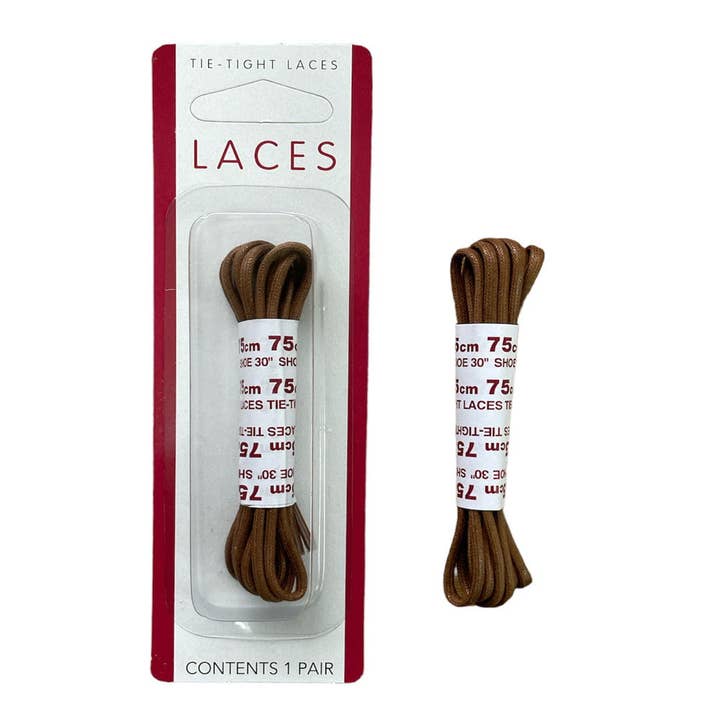 2.5mm Fine Wax Round Shoe Laces for wholesale by Tie Tight Laces