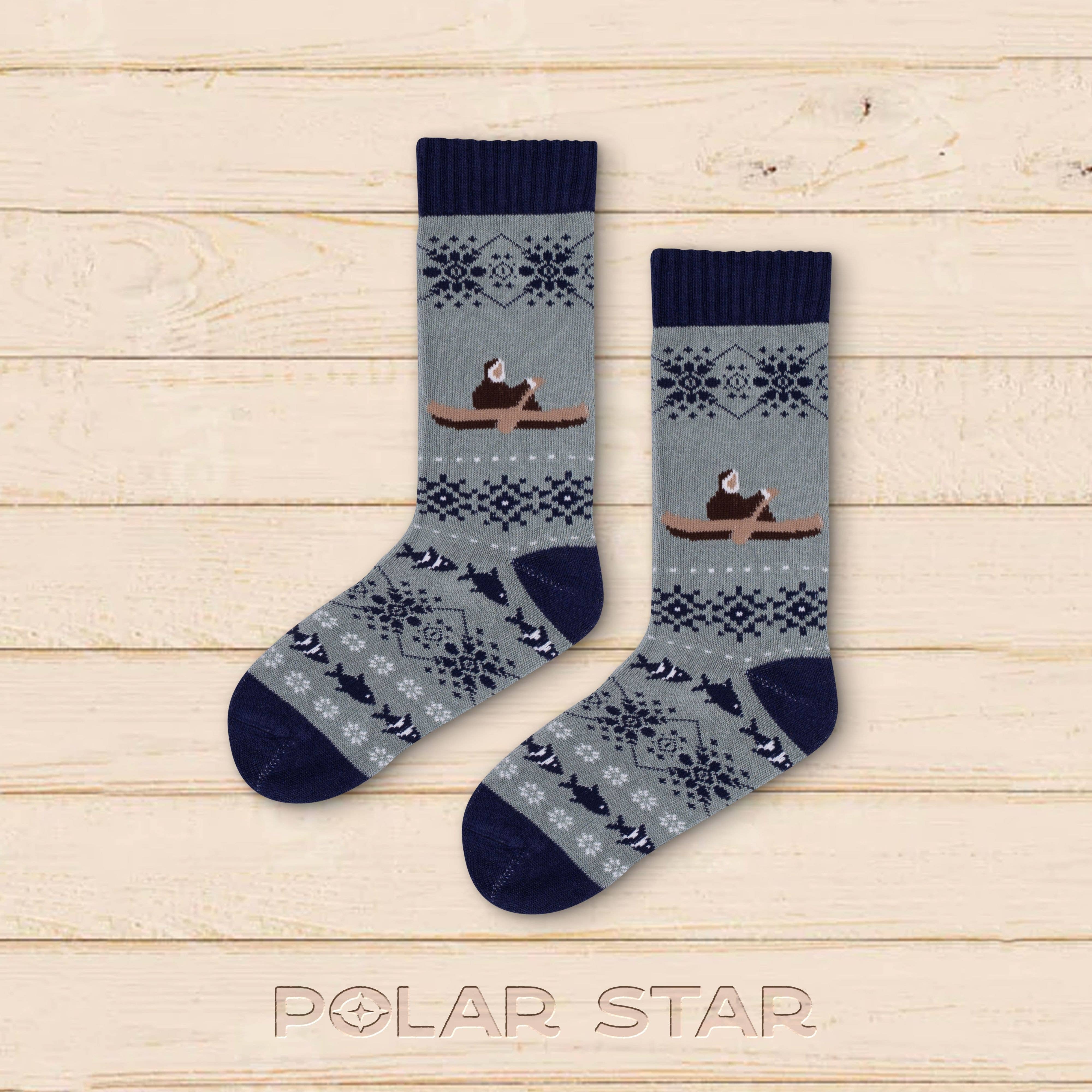 Polar Star - Wholesale Socks - Unisex - Eskimo Socks | Warm Socks | Christmas Socks | Winter Socks3