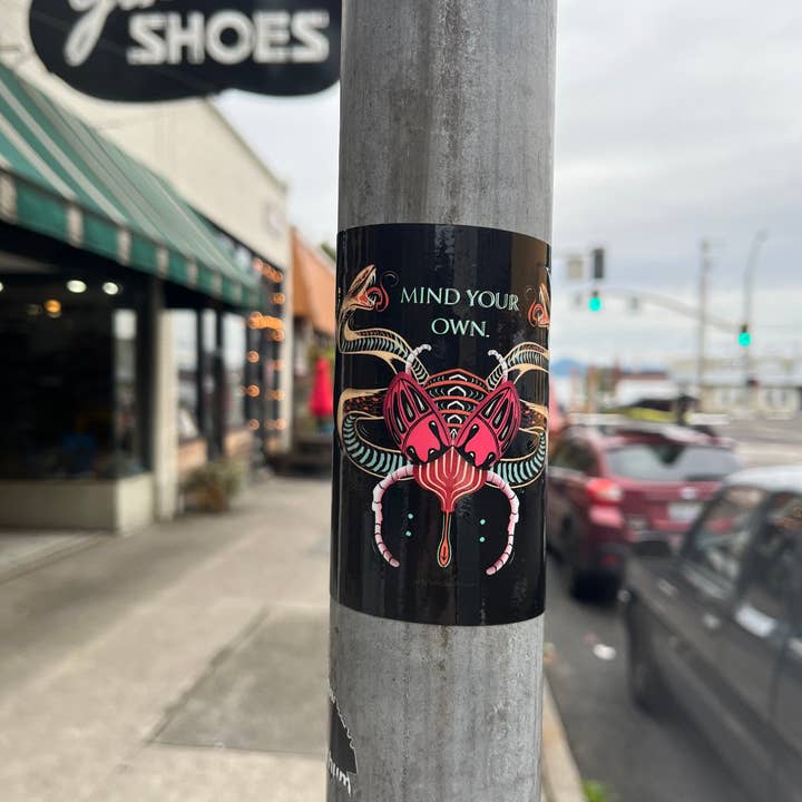 Jaz North Coast - Vendita all'ingrosso Adesivo - Adesivo Mind Your Own1