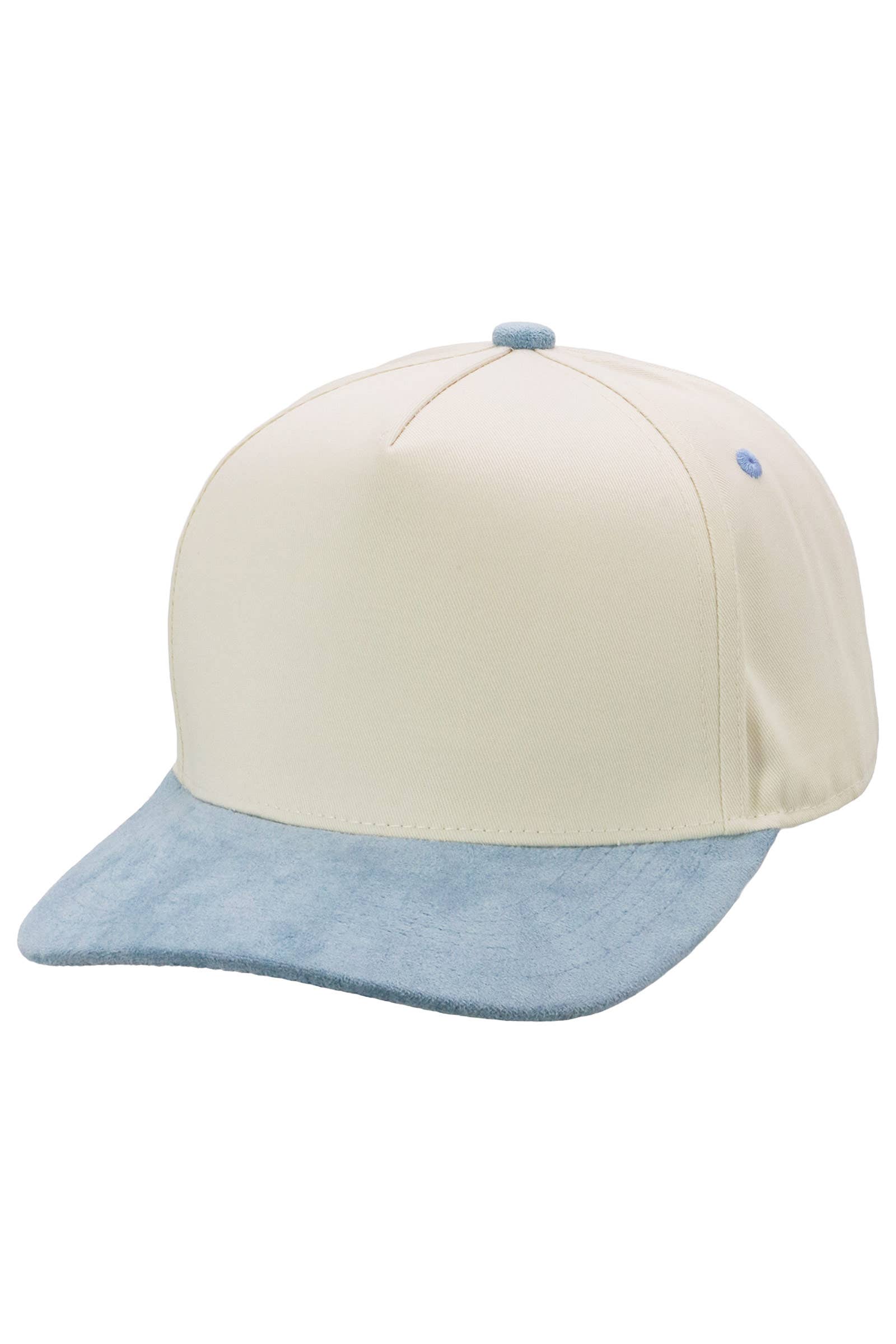 Cap Zone – wholesale Baseball cap – Unisex – Vegan Suede 5 Panel Snap Back Baseball Cap27