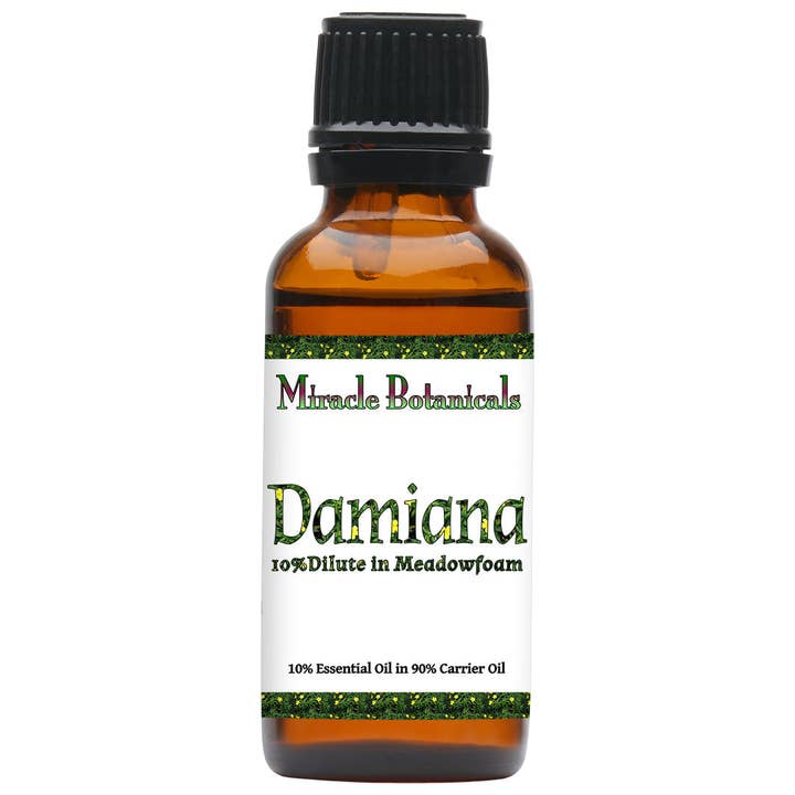 Damiana etherische olie voor wholesale door Miracle Botanicals