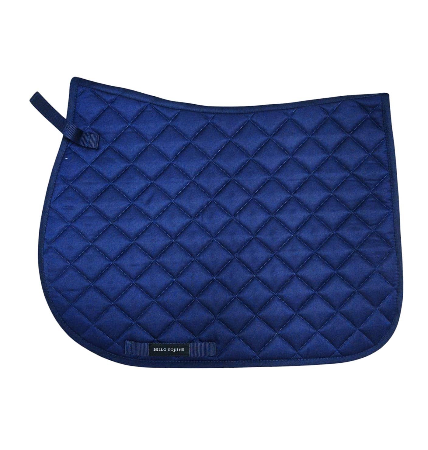 Bello-Equine – Engroshandel Rideudstyr – Bello-Equine sadelunderlag med diamantquiltet, skridsikker elegance13