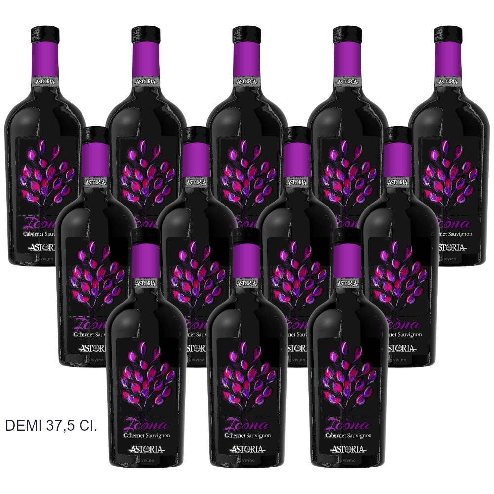 Metina SAS - Wholesale Red Wine - Cabernet Sauvignon Icòna Veneto IGT Astoria Demi 37.5 cl.7