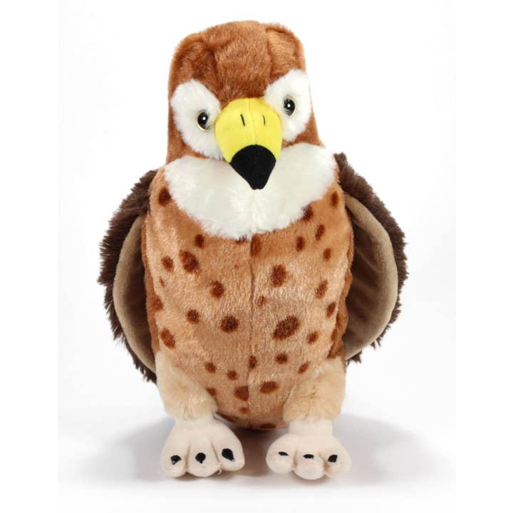 The Petting Zoo - Wholesale Stuffed/Plush Toy - Kids & Baby - 12" (30cm) Wild Onez Red-tailed Hawk Hawk Bird wild life1