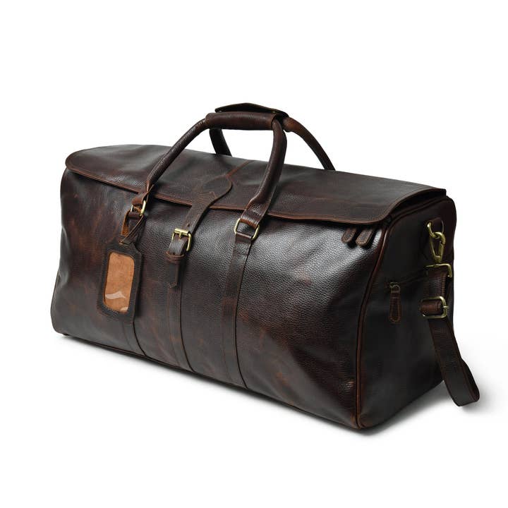 Dotch Leather - Vendita all'ingrosso Sacca da viaggio - Uomo - Borsa da Viaggio in Pelle Bonham - Borsone da Viaggio per Uomo2