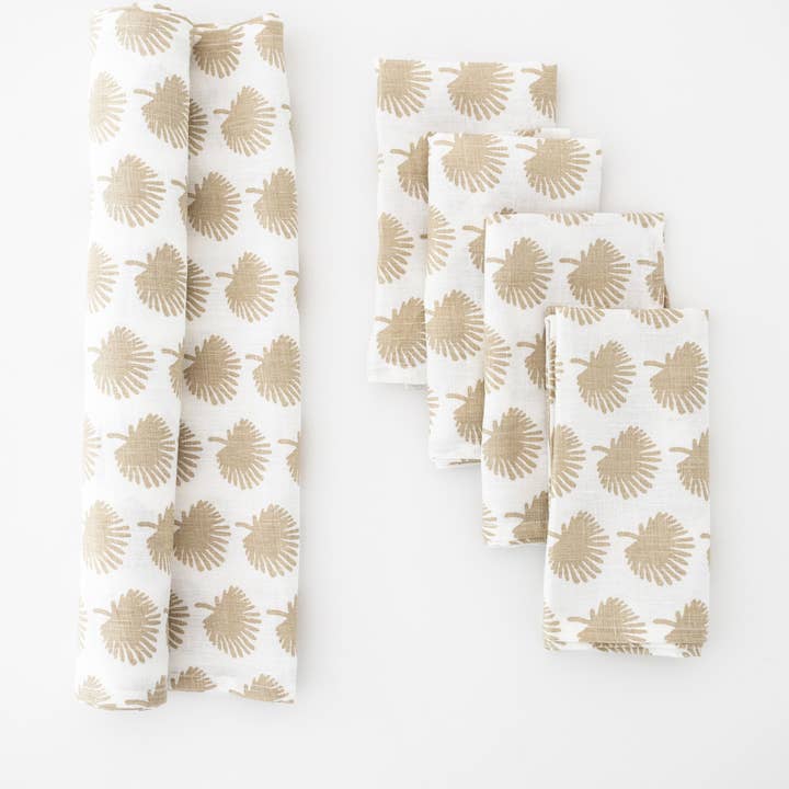 Heirloomed Collection - Wholesale Table Runner - Linen Table Runner in Palmetto by Heirloomed X BECASA3