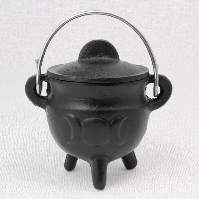 Sun's Eye - Wholesale Smudge Plate - Triple Moon Iron Cauldron0