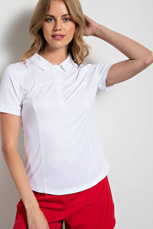 Sunday Morning – wholesale Polo – Women’s – T859737 Short Sleeve Quick Dry Golf Polo T-Shirt4