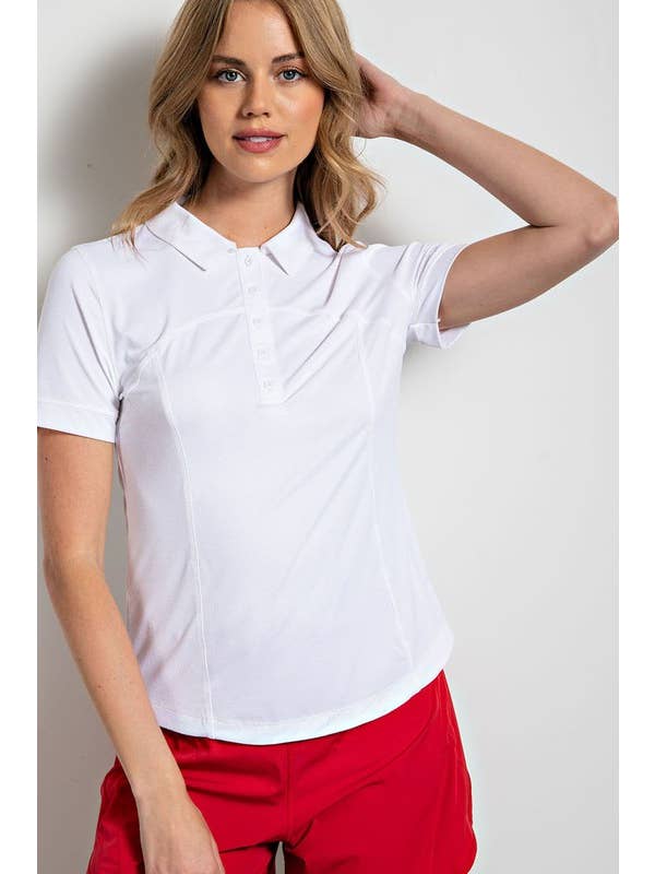 Sunday Morning - Wholesale Polo - Women's - T859737 Short Sleeve Quick Dry Golf Polo T-Shirt7