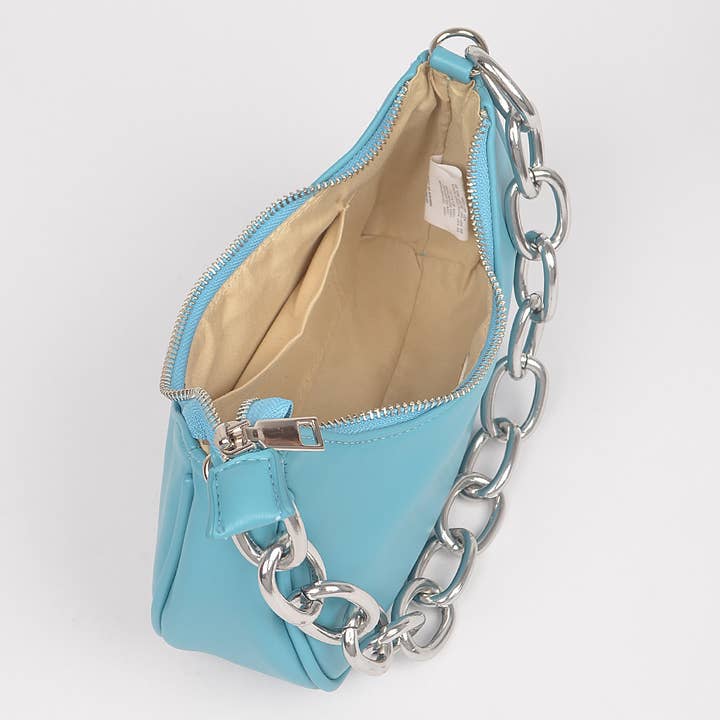 3AM BY H&D ACCESSORIES - Wholesale Shoulder Bag - Women's - Faux Leather Chain Shoulder Bag5