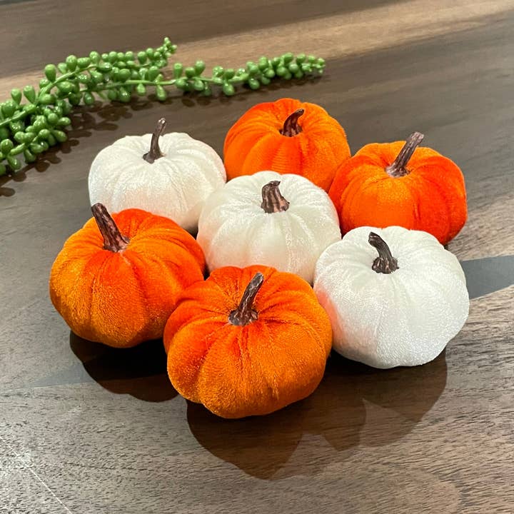 Faux Pumpkin Filler for wholesale by EllieJo and Co.