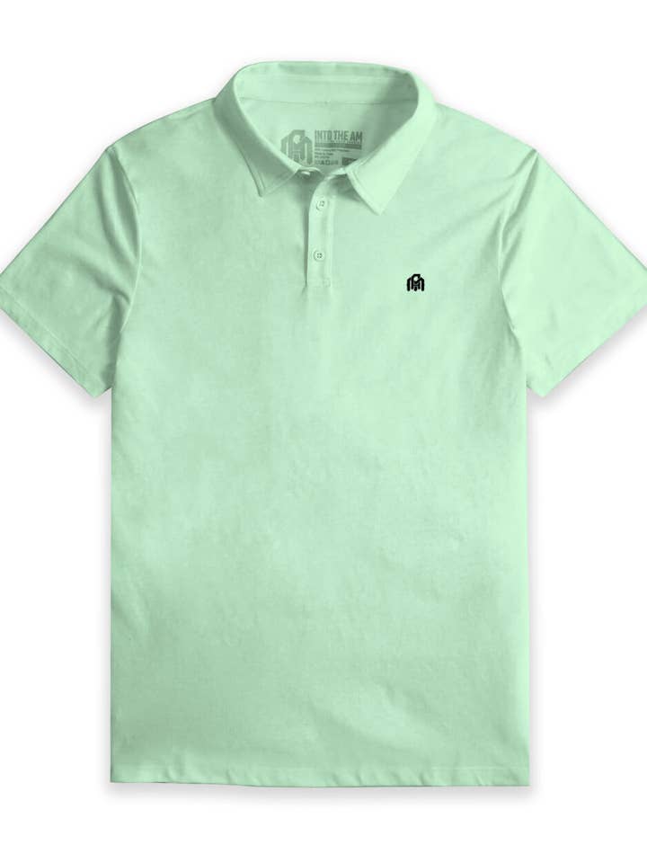 INTO THE AM - Wholesale Polo - Men's - Men's Short Sleeve Polo Shirt (Branded)58