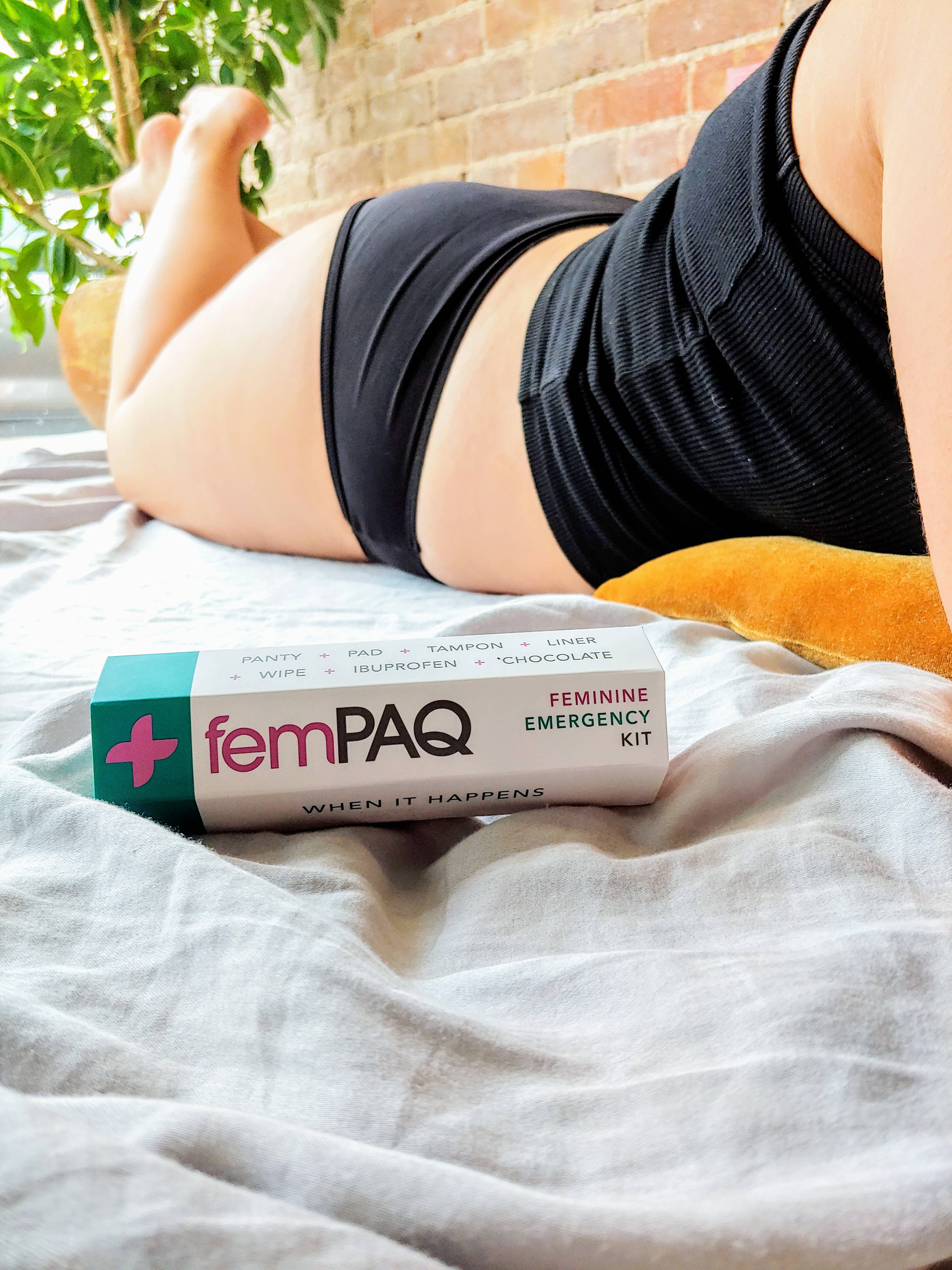 femPAQ Inc. – wholesale Menstrual pad/liner – Period Emergency Kit 3
