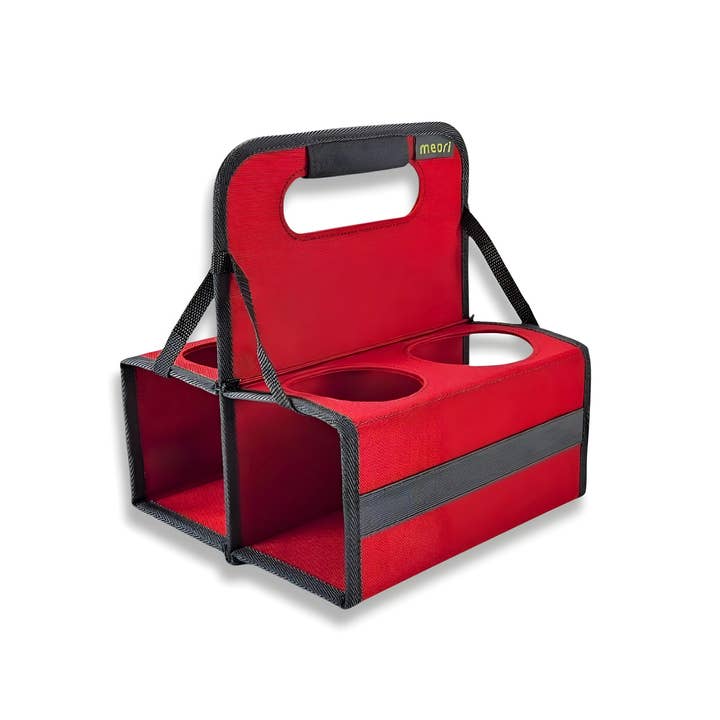 meori Inc - Wholesale Drink Huggers & Koozies - Reusable Drink Carriers, 4 & 6-Cup, Collapsible
