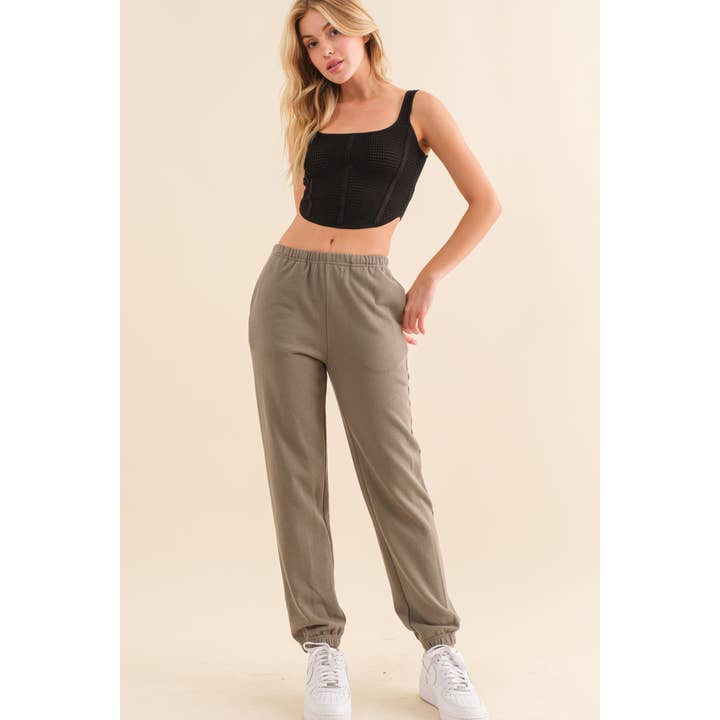Hersy – Großhandel Trainings-/Jogginghose – Damen – French Terry Jogger- HP0006A8