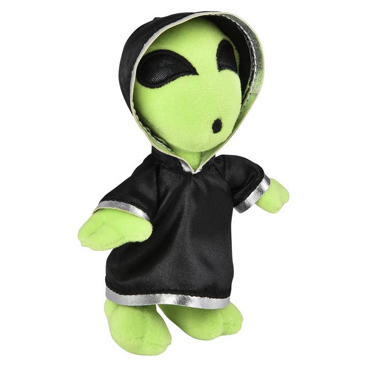 La Luna Bella - Toys - Vente Peluche – enfant et bébé - Jouets en peluche Alien In Cloak LLB de 6 pouces