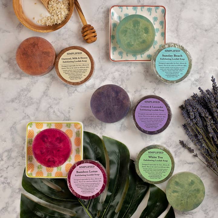 Simplified Soap - Wholesale Bar Soap - Loofah Soap