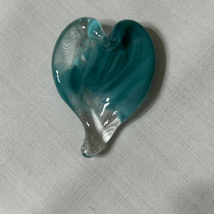 Terrapin Glass Gardens - Vente Décorations de table - Cœurs en verre sculptés à la main fabriqués aux États-Unis5