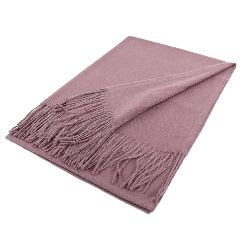 Sensibling Corp. - Wholesale Scarf - Women's - Solid Cashmere Blend Soft Wrap Shawl Scarf24