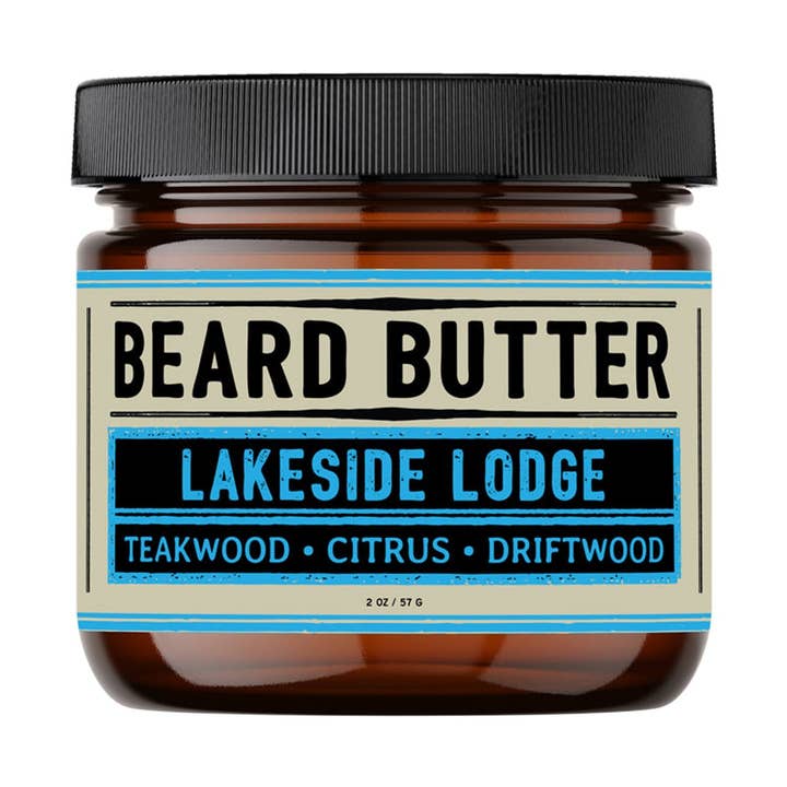 Lakeside Lodge Beard Butter - Teakwood, Citrus, Driftwood for wholesale by Weatherbeard | Beard Oils, Balms, Butters, & Cologne For Men