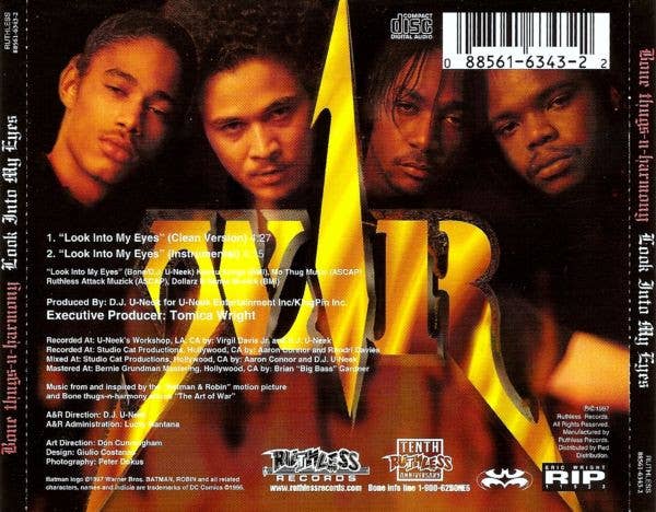 Real Retro - Venta al por mayor CD/disco de vinilo - Look Into My Eyes CD sellado de BONE THUGS-N-HARMONY1